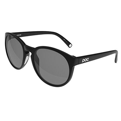 POC Know Gafas, Unisex Adulto, Negro (Uranium Black/Hydrogen White), 14.9