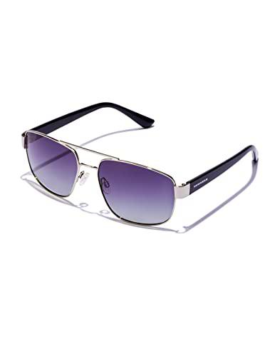 HAWKERS Falcon-Polarized Silver Grey Gafas, Gris Gradiente Polarizado