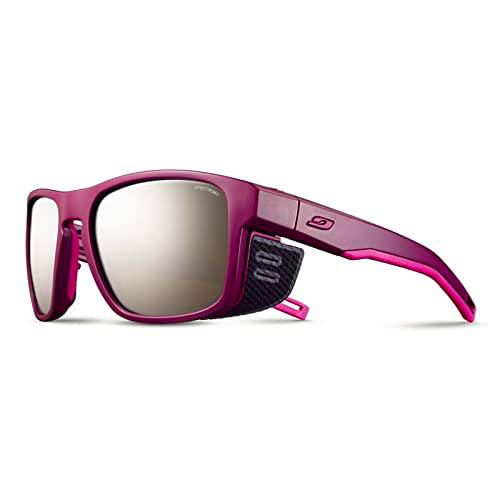 Julbo Shield M Gafas de Sol, Púrpura/Rosa, Talla única Unisex Adulto