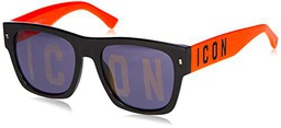 DSQUARED2 ICON Icon 0004/S Gafas, 8lz, 55 para Hombre