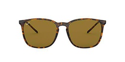 Ray-Ban 0RB4387 Gafas de Sol, Havana, 55 para Hombre