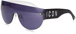 DSQUARED2 ICON Icon 0002/S Gafas, Black White/Grey