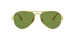 Ray-Ban Aviator Metal II Gafas, ORO, 62 Unisex Adulto