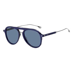 BOSS 1356/S Gafas, Blue Striped Grey, 54 para Hombre