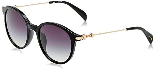 TOUS STOB41 Gafas, Shiny Black, 51 para Mujer