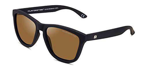 CLANDESTINE - Gafas de Sol Unisex - Modelo 8 - Lentes de Nylon HD y Montura en TR90