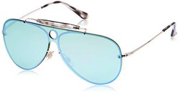 Ray-Ban 3581n Gafas de Sol, Silver, 32 Unisex-Adulto