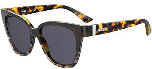 MOSCHINO MOS066/S Gafas, PUU, 55 para Mujer