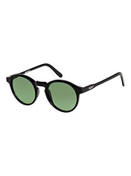 Quiksilver Moanna Premium Gafas, Negro Brillante/Cristal Gree Pol