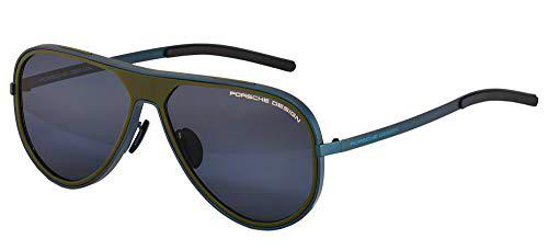 Porsche P8684 Gafas de Sol, Blue, Olive, 62 para Hombre