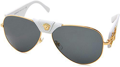 Versace 0Ve2150Q Gafas de Sol, Gold, 62 para Hombre