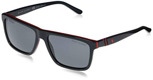 Ralph Lauren POLO 0PH4153 Gafas de Sol, Black/Red/Black