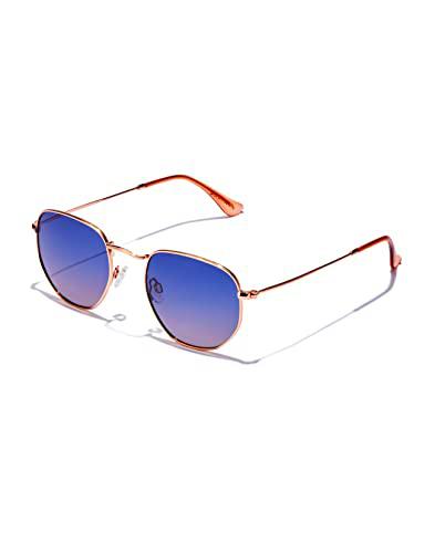 HAWKERS SIXGON Drive Gafas, Blue Polarized · Rosegold CT