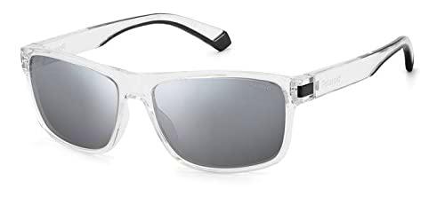 Polaroid PLD 2121/S, Gafas Hombre, Crystal Black, 58