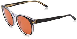 Serengeti HAVAH Gafas, Shiny Black Transparent Layer