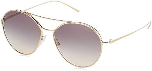 Prada 0PR 56US Gafas de sol, Pale Gold, 55 para Mujer