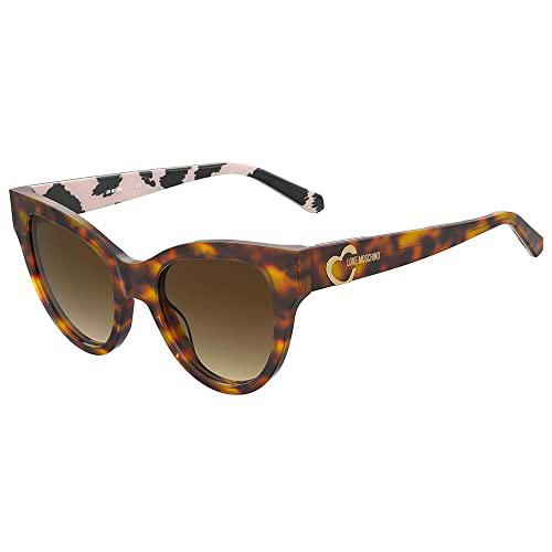 MOSCHINO LOVE MOL053/S Gafas, Havana Pattern Beige