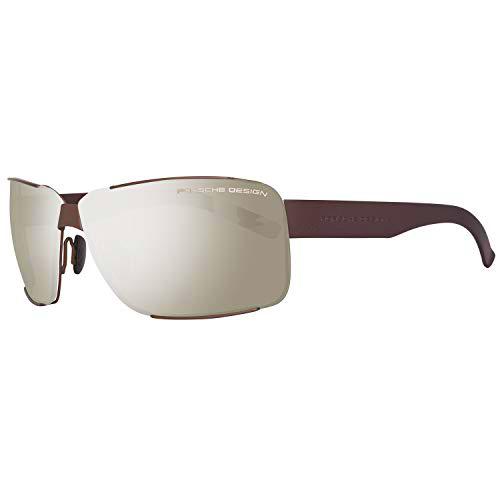 Porsche Design P8580, Gafas de Sol de los Hombres, Dark Brown/Dark Green