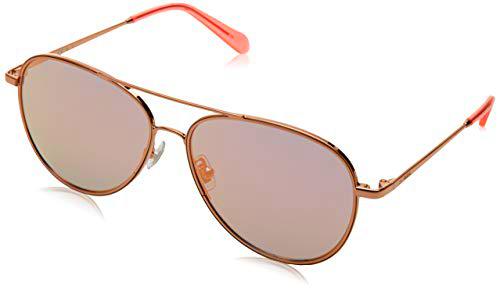 Fossil FOS 2096/G/S Gafas, Oro Rojo, 57 para Mujer