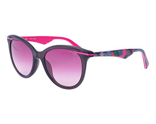 Police SPL759V5209HP Gafas, Shiny Dark Grey, 52/19/140 para Mujer