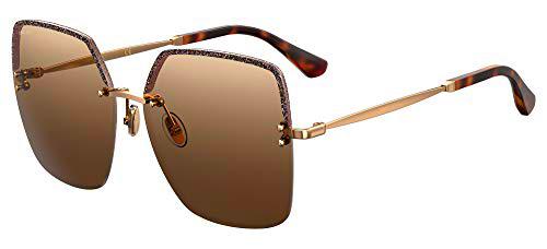 Jimmy Choo Gafas de Sol TAVI/S Gold/Brown Shaded 60/15/145 mujer