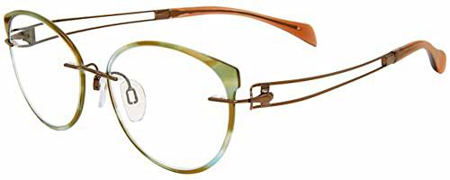 CHARMANT 2159 Gafas, Brown, 52 para Mujer