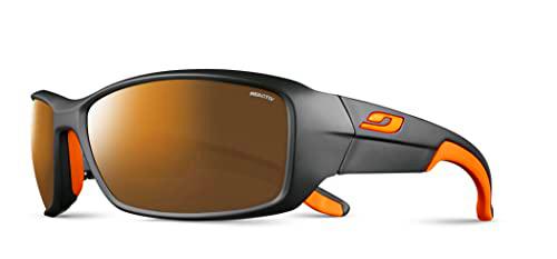 Julbo Run Gafas, Unisex Adulto, Negro/Naranja, Talla única