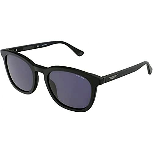 Police SPLB42 Gafas, Shiny Black, 53 para Hombre