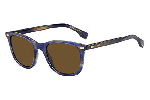 BOSS 1366/S Gafas, Blue Havana, 51 para Hombre