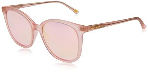 Skechers SE6136 Gafas, Matte Pink, 53 para Mujer