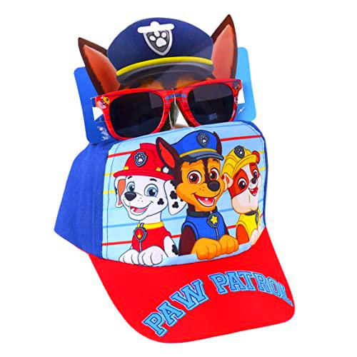 Set Gafas de Sol y Gorra La Patrulla Canina - Talla de 2 a 5 Años