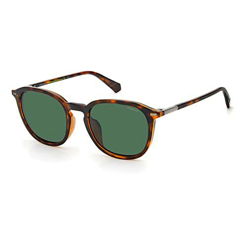 Polaroid Gafas de Sol PLD 2115/F/S SUSTAINABLE COLLECTION Dark Havana/Green 54/21/145 hombre