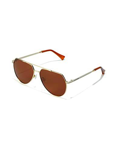 HAWKERS Shadow-Polarized Karat Brown Gafas, Talla única Unisex Adulto