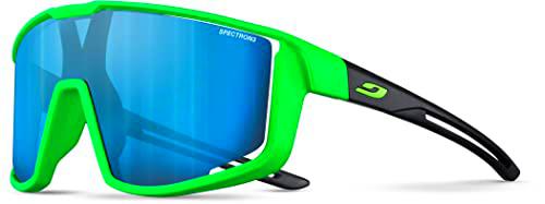 Julbo Fury S Gafas de Sol, Verde/Negro, Talla única Unisex Adulto