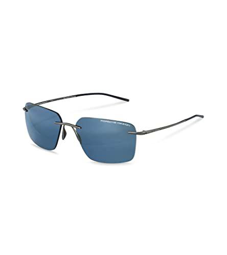 Porsche P8923 Gafas de Sol, Dark Gun, 62 para Hombre