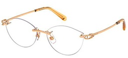 Swarovski SK5399 Gafas, Pale Gold, 53 para Mujer