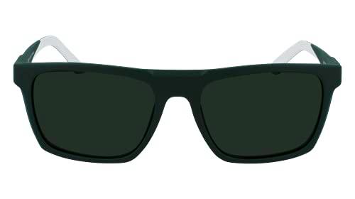 Lacoste L957s Gafas, Matte Green, 56/18/145 para Hombre