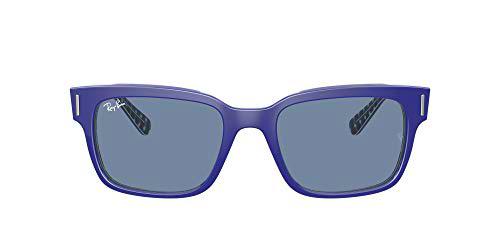 Ray-Ban 0RB2190 Lentes Oscuros, Blue ON Vichy Blue/White, 55 Unisex