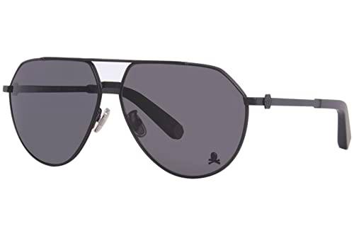 Philipp Plein SPP007M Gafas, Total Semi Matt Black