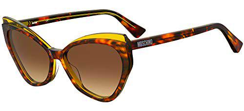 MOSCHINO Gafas de Sol MOS081/S Brown Havana/Brown Shaded 58/15/140 mujer