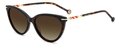 Carolina Herrera Her 0093/S Gafas, Havana, 57 para Mujer