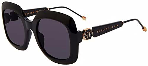 Philipp Plein SPP065S Gafas, Shiny Leopard, 55 para Mujer