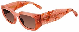 Philipp Plein SPP066M Gafas, Opal Fuxia+Marbled Pink