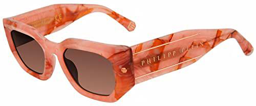 Philipp Plein SPP066M Gafas, Opal Fuxia+Marbled Pink