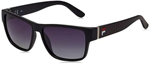 Fila SFI006 Gafas, Matt Black, 57 para Hombre