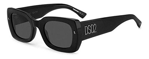 DSQUARED2 D2 0061/S Gafas, Black Dark Ruthenium, 51 para Hombre