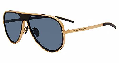 Porsche P8684 Gafas de Sol, Gold, 62 para Hombre