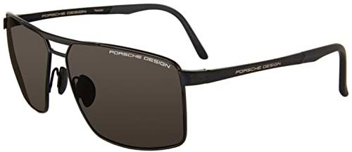 Porsche P8918 Gafas de Sol, Black, Grey, 63 para Hombre