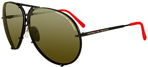 Porsche P8478 Gafas de Sol, Black, 69 Unisex Adulto