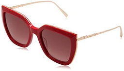 Chopard SCH319M Gafas, Shiny Full Red, 54 para Mujer